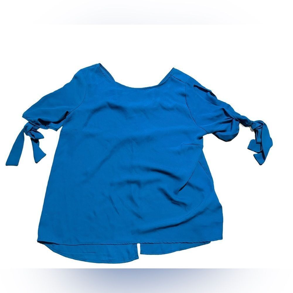 Women’s Sweet Pea New York & Company Blue Blouse Dress Shirt